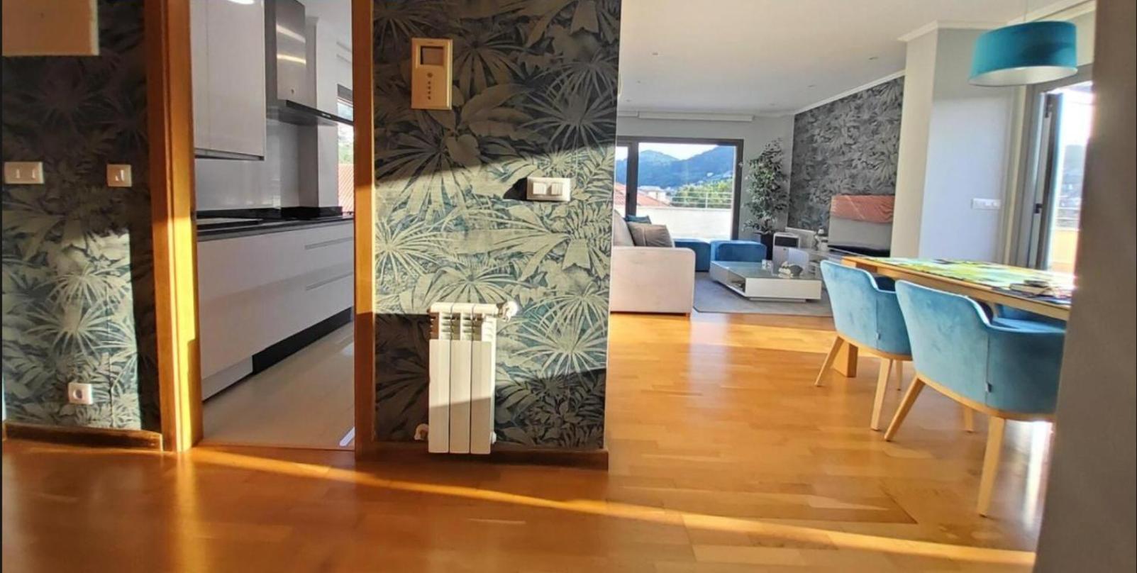 Atico Exclusivo Bueu Centro, 50M Playa Daire Dış mekan fotoğraf