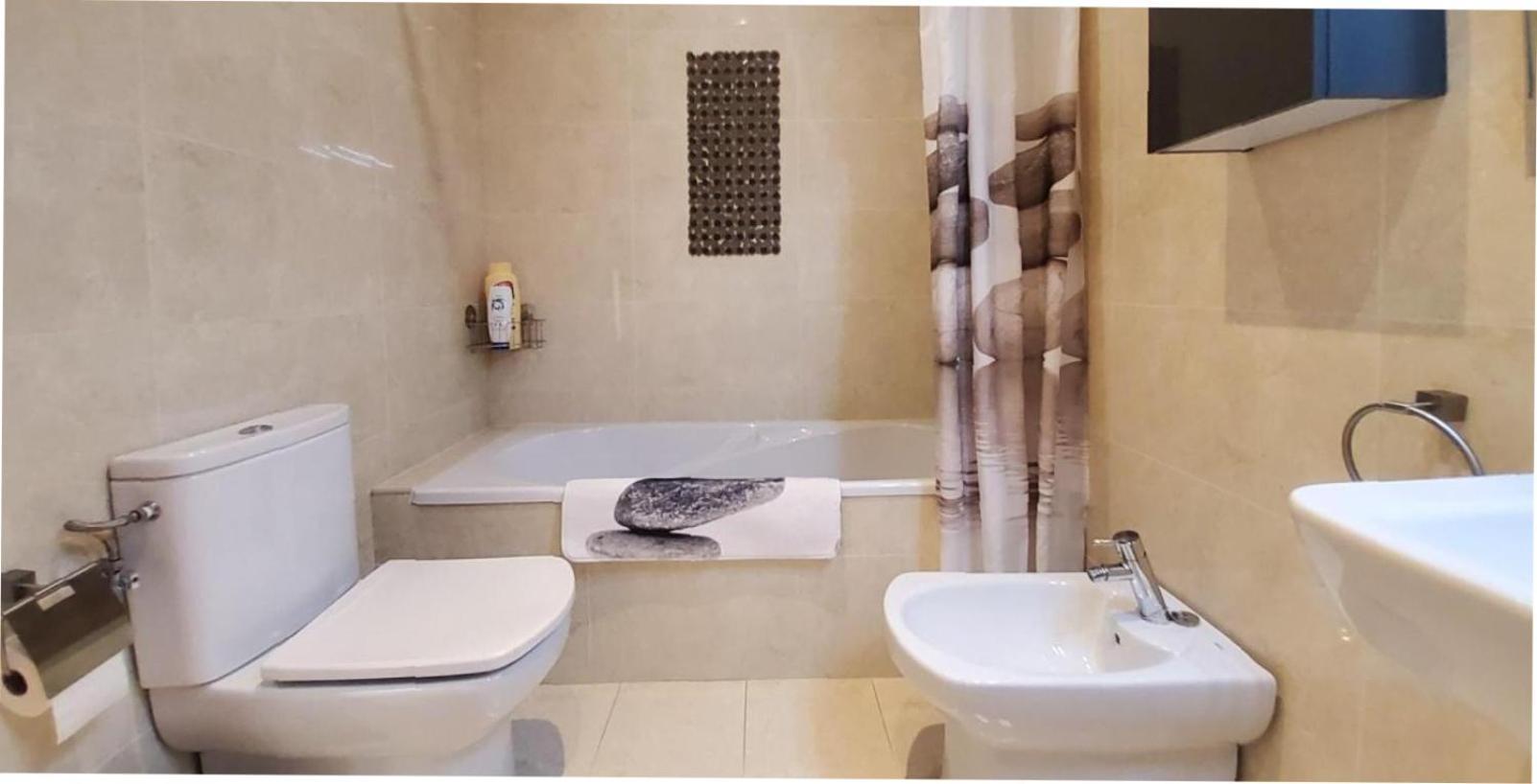 Atico Exclusivo Bueu Centro, 50M Playa Daire Dış mekan fotoğraf